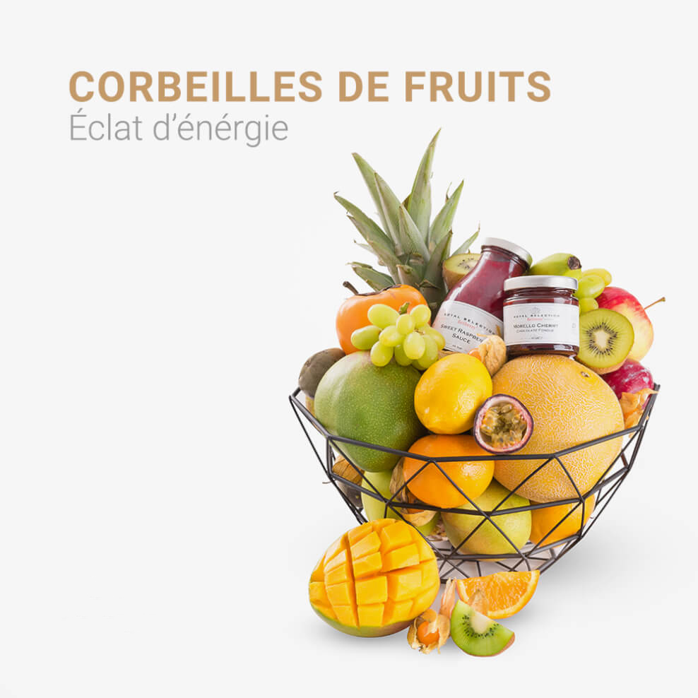 Corbeilles de fruits