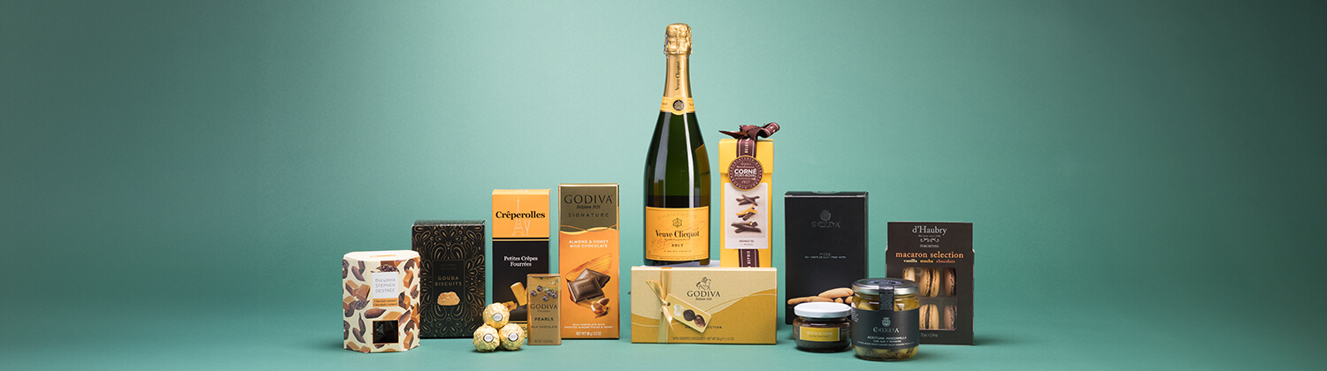 Pakket met champagne als cadeau online bestellen