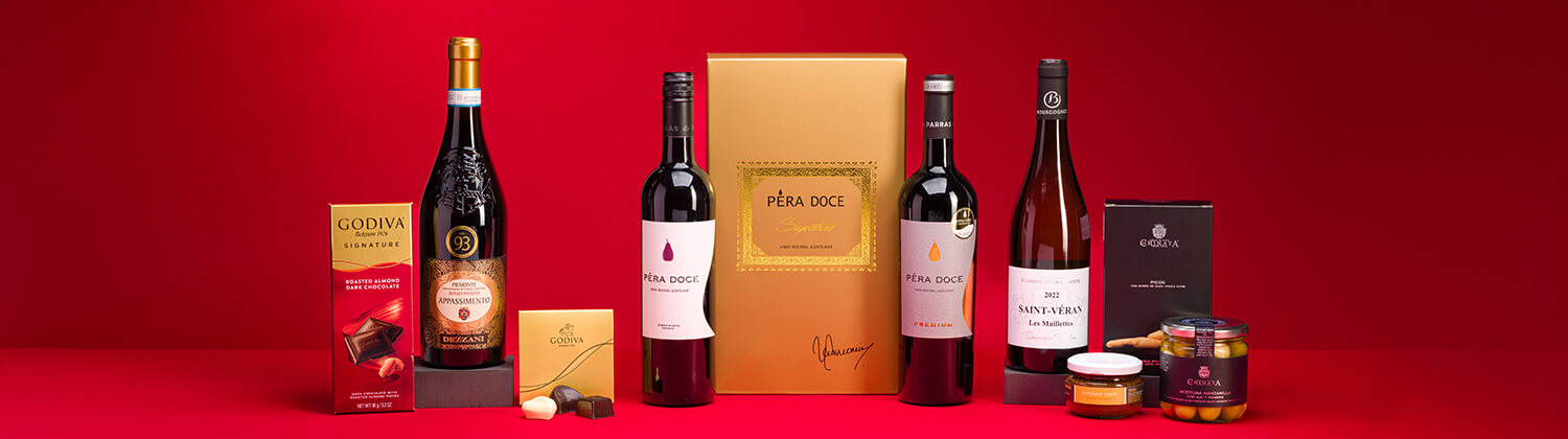 Pakket met wijn als cadeau online bestellen