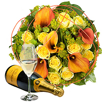Fleurs Et Champagne Gift Be Fleurs Et Champagne Gift Be