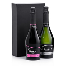Un duo de vins mousseux fair trade d'Oxfam.