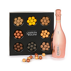 Lakrids Selection & Bottega Sparkling Rosé - Gluten-free