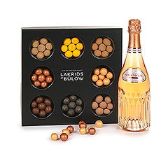 Lakrids Selection & Vranken Diamant Champagne Rosé - Gluten-free