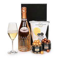 Vranken Diamant Champagne Rosé & Lakrids by Bülow