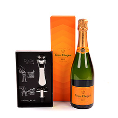 Veuve Cliquot Champagne & L'Atelier Du Vin Set Bulles