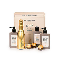 Atelier Rebul 1895 geschenkset, Bottega Gold mini & Ferrero Rocher