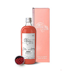 Savourez un apéritif rafraîchissant sans alcool. Le Club Mocktail Pamplemousse & Vanille mélange la vanille aromatique et une touche de poivre avec la note légèrement amère du pamplemousse pour ouvrir l'appétit. S'accorde bien avec les crustacés et les poissons blancs.