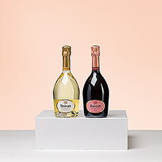 Het Champagnehuis Ruinart werd in 1729 opgericht in Reims, Frankrijk door de neef van de Benedictijnse monnik Dom Thierry Ruinart, die de populariteit van een nieuwe wijn met bubbels had opgemerkt onder jonge aristocraten in Parijs. Of men nu een oude liefhebber van het Huis is of het net ontdekt, dit Ruinart Champagne degustatiepaar is een must-have.
