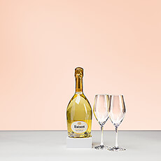 Champagne Ruinart & 2 glasses