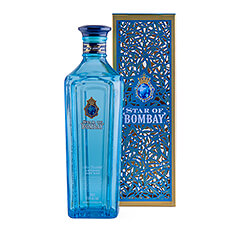 Bacardi Star Of Bombay London Dry Gin, 70 cl