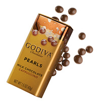 Godiva Melk Chocoladeparels Cappuccino, 43 g