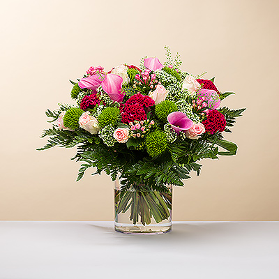 Think Pink avec notre bouquet Pink Perfection !