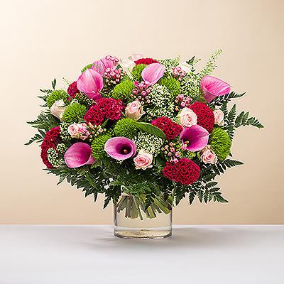 Think Pink avec notre bouquet Pink Perfection !