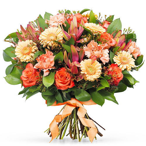 Oranje Boeket - Medium (30 cm)