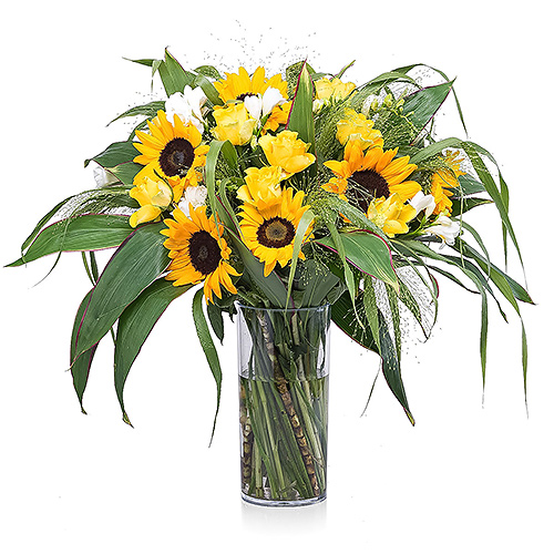 Zonnebloem Boeket - Large (35 cm)