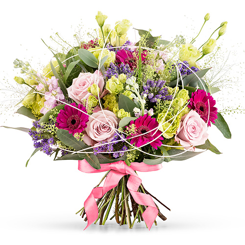 Flowers 2018 : Purple Summer Bouquet - Large (35 cm)