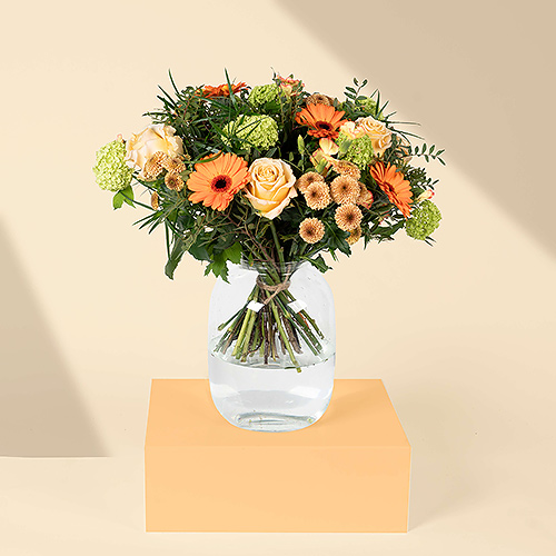 Fresh Oranje Boeket Medium