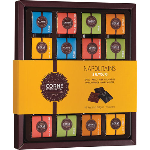 Napolitains 5 Goûts, 180 g, 40 chocolats