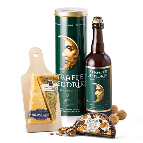 Coffret Chimay et Fromage Néerlandais Wyngaard