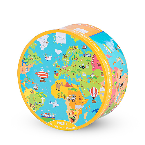 Wereldkaart Puzzel
