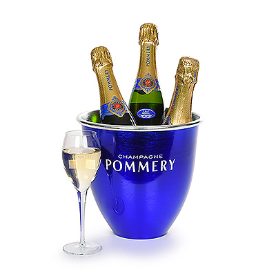 Gifts 2020 : Pommery Ice Bucket With Champagne