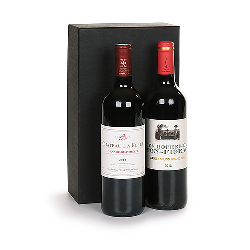 Duo Pomerol & Saint Emilion Grand Cru Wine