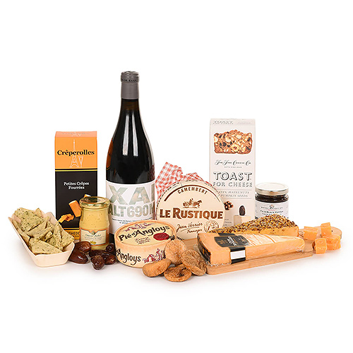 gifts2020: Soirée fromage, crackers et vin pour Noël