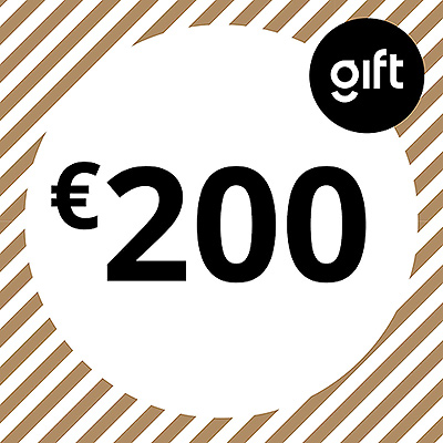 Gifts 2021 : Giftvoucher 200€