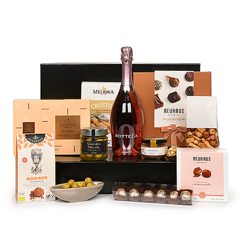 Ultimate Gourmet Box met Alcoholvrije Bottega Zero Rosé