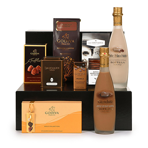 Godiva Deluxe Coffee & Bottega Liqueur Hamper