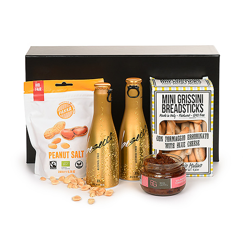 Besecco Alcohol-Free Sparkling & Snacks
