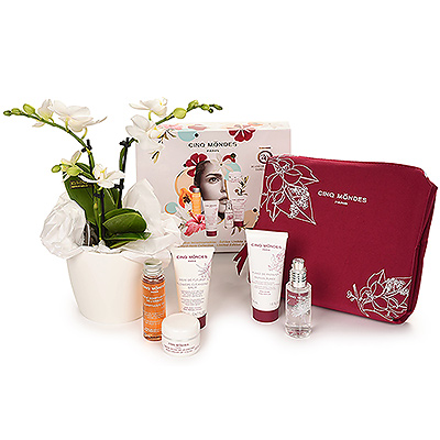 Cinq Mondes gift with Orchidee