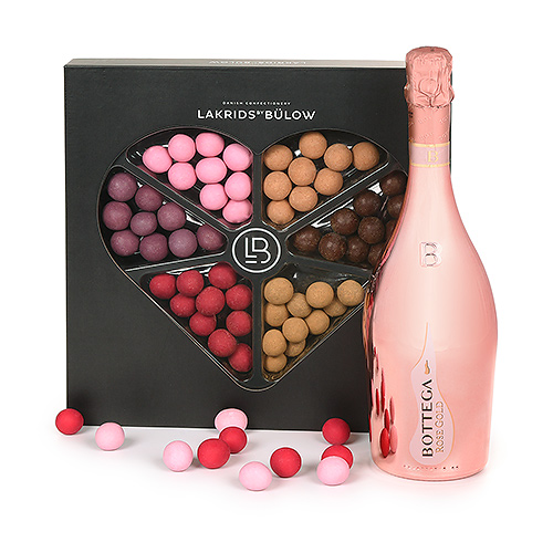 Lakrids Selection Love Box & Bottega Rosé