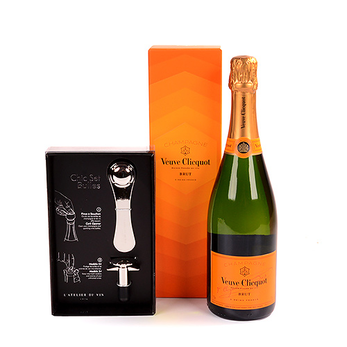 Veuve Cliquot Champagne & L'Atelier Du Vin Set Bulles
