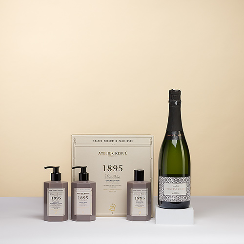 Atelier Rebul 1895 geschenkset & Francesc Ricart cava