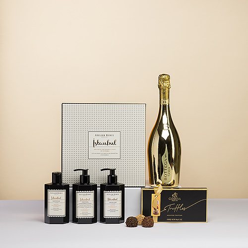 Atelier Rebul : Istanbul Bath & Body, Bottega Prosecco & Godiva Truffles