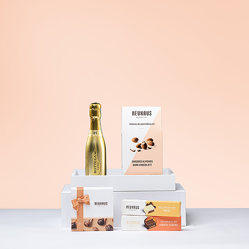Neuhaus Geschenkset met Bottega Prosecco & Chocolaatjes