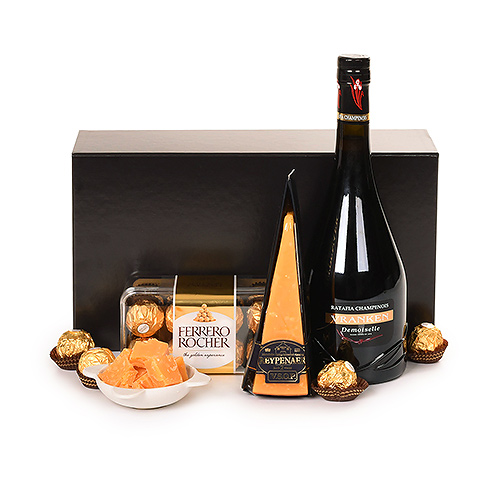 Vranken Ratafia Champenois, kaas & chocolade