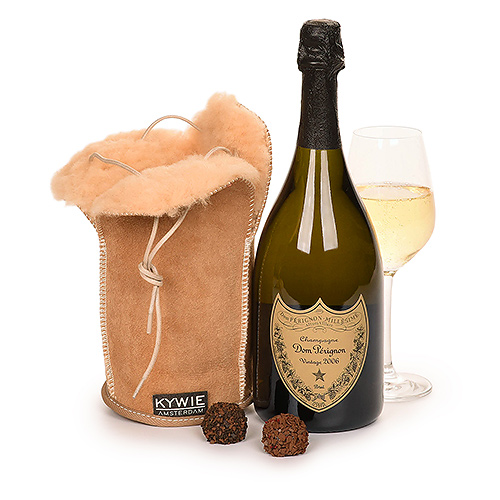Champagne geschenk met Kywie Cooler & Dom Perignon