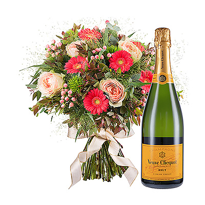 Seasonal Bouquet & Bubbles