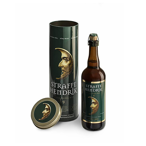 Straffe Hendrik Tripel Bier in Koker , 75cl