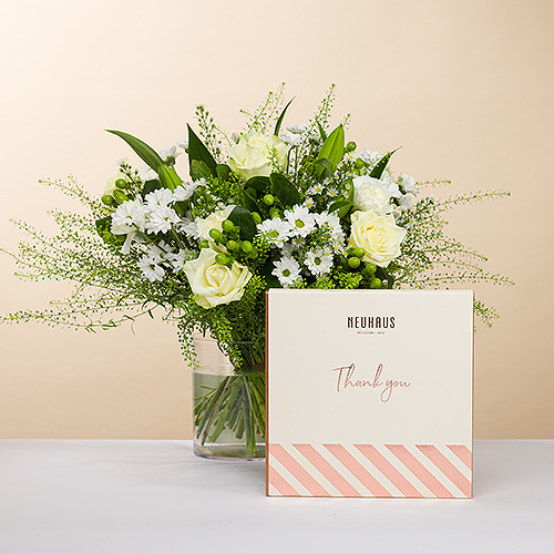 Simply White & Discovery Thank You Chocolates