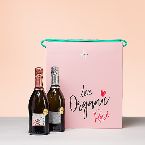 Love Organic Bubbles La Jara Rosé Gift Box