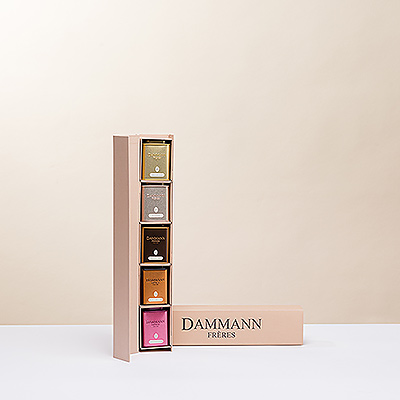 Faites plaisir à votre amateur de thé préféré avec cet adorable coffret cadeau Dammann Thé Iris.