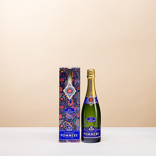 Champagne Pommery Brut Royal Etui Kashmir, 75 cl