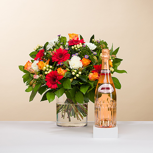 Bouquet du chef & Champagne Vranken Rosé