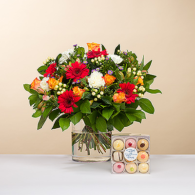 Bouquet du chef avec Valdiflor Petit Fours
