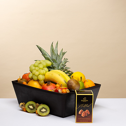 VIP Fruit Hamper & Godiva Truffles