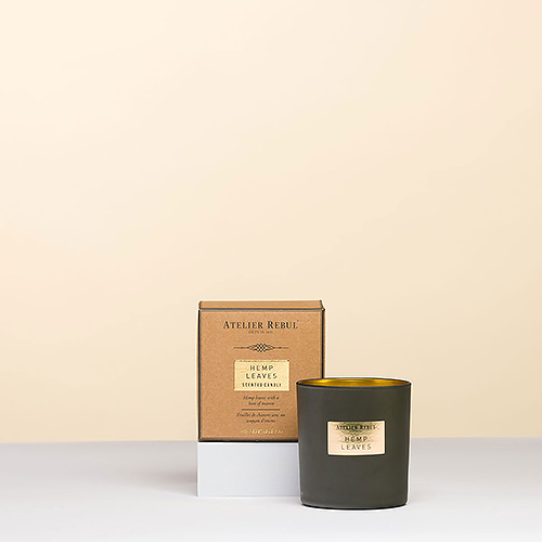 Atelier Rebul : Scented Candle Hemp Leaves, 210 g