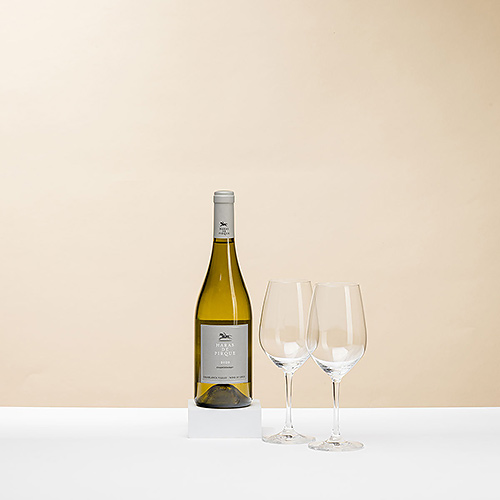 Haras De Pirque - Chardonnay 2020 & 2 Verres